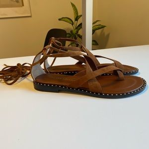 NEW TAMARA MELLON lace up sandals